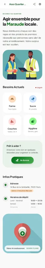 Interface app